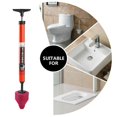 thumbnail image 1 of High Pressure Toilet Unblock a Shot,Toilet Plunger,Stainless Toilet ClogRemove, 1 of 5