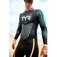 thumbnail image 3 of TYR Hurricane Category 2 Wetsuit Mens Black/Blue/Orange Size X-Large, 3 of 3