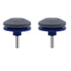 thumbnail image 1 of Cabezal afilador de cuchillas para cortacésped | Accesorio de taladro para afilar cuchillas desafiladas | Compatible con tractores, cortacéspedes y motocultores | Juego de 2, 1 of 3