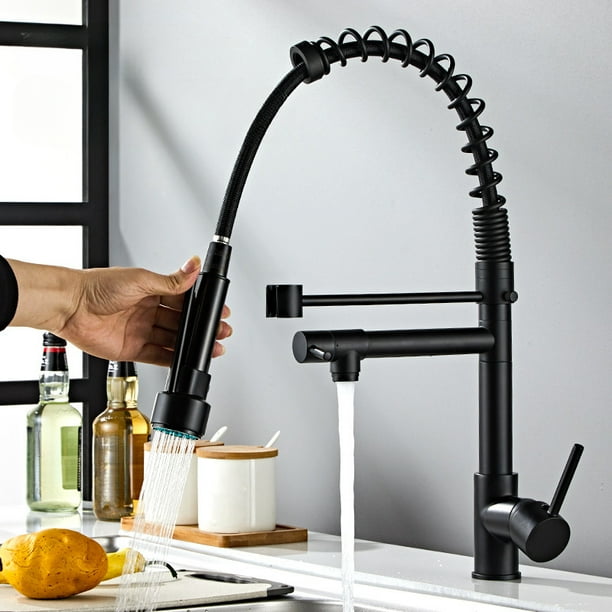 Grifo Extraible Grifo Retractil Para Fregadero De Cocina Grifo De Ducha Para Lavabo De Verduras Bodega Aurrera en linea