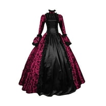 Medieval Regency Dresses for Women Victorian Queen Costume 18th Century Rococo Ball Gown Masquerade Lace Goth Dress