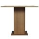 thumbnail image 2 of Mesa de Comedor Madesa Cuadrada Tablero de Vidrio 5363 Marrón Crema, 2 of 5