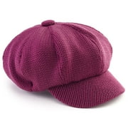 mary-kate and ashley brand - Girl's Knit Newsboy Cap