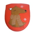 thumbnail image 3 of 2x Decoración de Navidad para Hogar Adornos perfecl Cubierta de asiento de inodoro de Navidad, 3 of 8