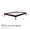 thumbnail image 4 of DHP Lorriana Wood Platform Bed, Full Size, 4 of 8