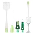 thumbnail image 2 of 5 in 1 Water Bottle Brushes for Cleaning, Easily Cleans the Cup Mouth, Lid, Bottom, and Straw, Bottle Cleaning Tools, 2 of 7