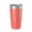 Coral, variant on Lake Nockamixon Map Tumbler Travel Mug Insulated Laser Engraved Coffee Cup Pennsylvania 20 oz Orange