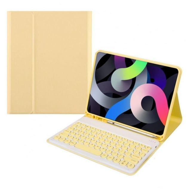 iPad Keyboard Case for iPad 6th Generation(2018) iPad 5th Generation(2017) iPad Air 2 iPad Pro 9.7 inch Detachable Bluetooth Keyboard