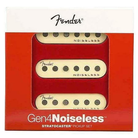 Fender® Gen 4 Noiseless Stratocaster® Pickup Set~10.3k~Aged White~USA~Brand