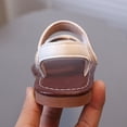 thumbnail image 5 of Ruyang Roman Sandals for Baby Girls Open Toe Cross Strap Rubber Sole Shoes Summer Lightweight Soft Sole Beach Sandals, 5 of 9