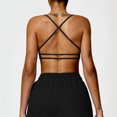 thumbnail image 5 of Ropa interior deportiva para mujer, Top con tirantes cruzados, Sujetador deportivo de realce para mujer, Top corto de gimnasia para Yoga, Top deportivo, sujetadores transpirables, 5 of 5