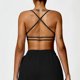 thumbnail image 5 of Ropa interior deportiva para mujer, Top con tirantes cruzados, Sujetador deportivo de realce para mujer, Top corto de gimnasia para Yoga, Top deportivo, sujetadores transpirables, 5 of 5