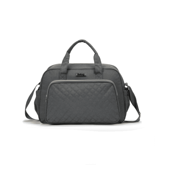 Pañaleras Mochila De Bebe Moderna Pañalera Multiusos Viaje Belug Gris