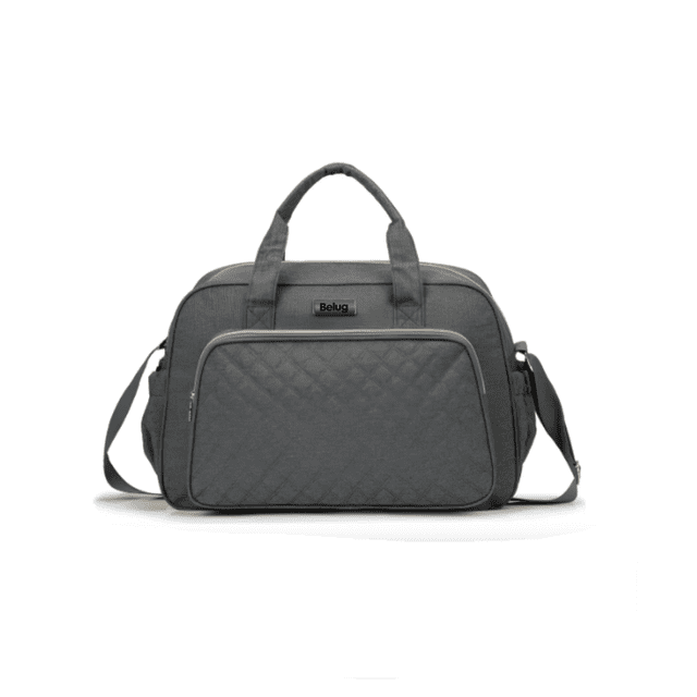 Pañaleras Mochila De Bebe Moderna Pañalera Multiusos Viaje Belug Gris
