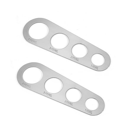 

4 Hole Stainless Steel Pasta Measuring Tool Spaghetti Measuring Tool Noodle Spag