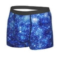 thumbnail image 2 of Kll Blurred Star Snow Christmas Men'S Cotton Boxer Briefs Underwear-Large, 2 of 9