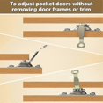 thumbnail image 5 of 4Pcs Pivot Adjustment Wrench for Sliding Door Hanger, Adjustment Pocket Wrench for Closet Door, 3/8 Inch Open Wrench, 5 of 5