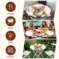 thumbnail image 6 of Cute Brown Puppy Round Tablecloth 36-44 Inch Round Fitted Table Cloth with Elastic Edge, Modern Dog Cartoon Watercolor Waterproof Table Cover Protector for Outdoor Picnic Party Dining, 6 of 6