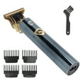 thumbnail image 4 of Cortadora De Cabello Eléctrica, Cortadora De Cabello Inalámbrica De Acero Inoxidable, Portátil, Ergonómica, A Prueba De óxido, Recargable Con Peine Guía Para Hombres Para, 4 of 8