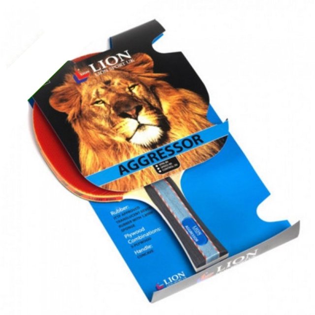 Lion Batte de Tennis de Table Aggressor