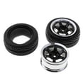thumbnail image 3 of 4pcs RC Vehicle Wheels Tires Rims Model Car Tyre RC Set 12mm Hex for 1/10 On Road Car HPI HSP, 3 of 9