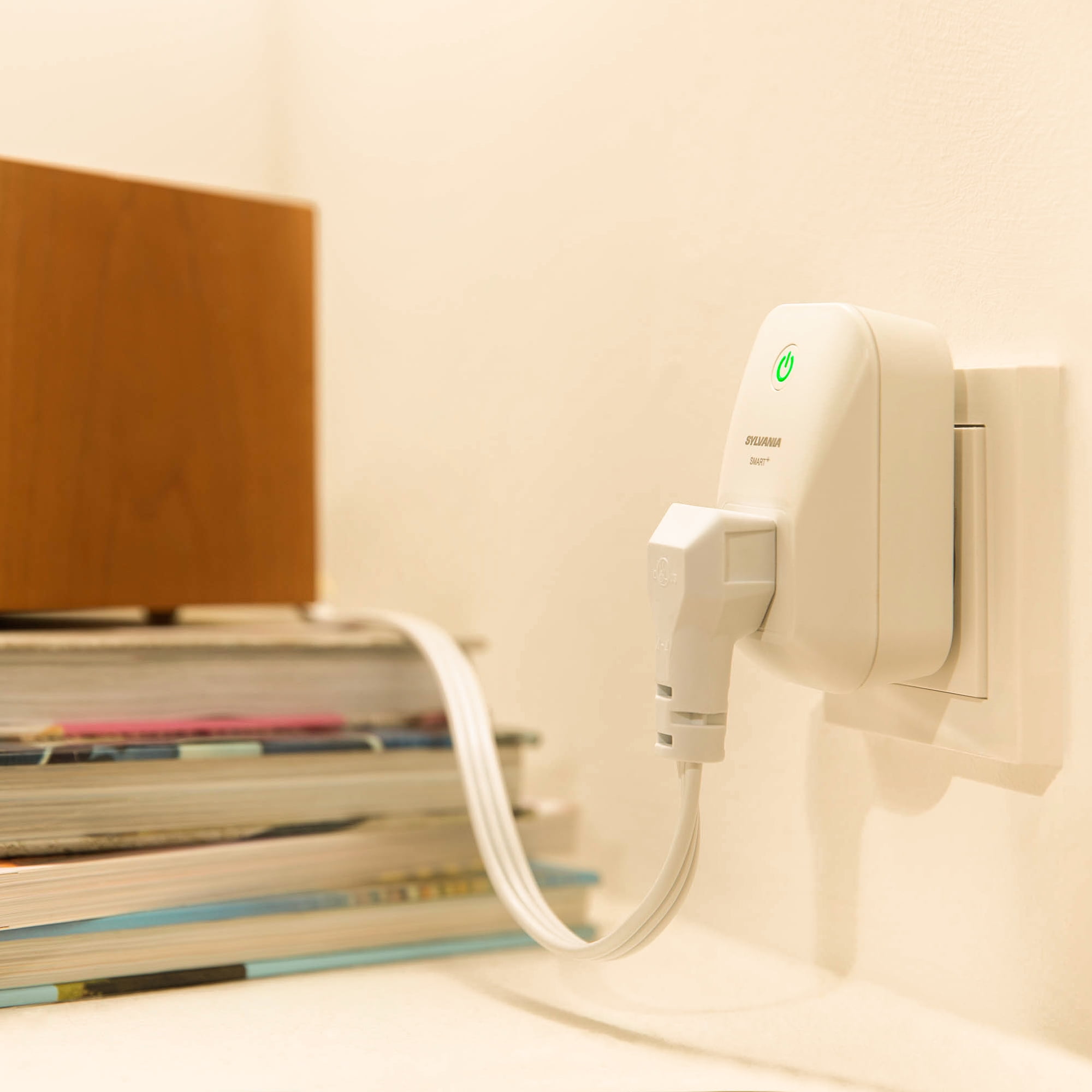Sylvania Smart Outlet Bluetooth 15 Amp Max 1 Pack