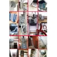 thumbnail image 6 of INTBUYING 9.8ft Wall-Mounted Attic Stair Loft Wall Ladder Al-Mg Alloy Orange, 6 of 10