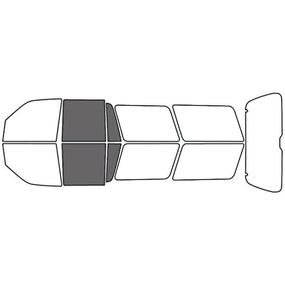 Avery Dennison NR Nano Ceramic IR Window Tint Kit Compatible with Lincoln Navigator 1998-2002 - Back
