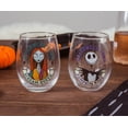thumbnail image 2 of Copas de vino plateadas Buffalo Disney Nightmare Before Christmas, 2 of 7