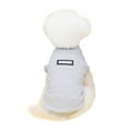 thumbnail image 2 of CBFFDC T-shirt pour Animaux T-shirt pour Animaux Col Rond Ourlet Exquis Style Simple Doux Été Sans Manches, 2 of 7