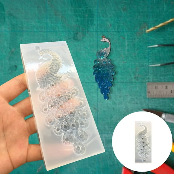 Clearance Epoxy silicone mold under $5,Silicone Mould DIY Craft Jewelry Pendant Epoxy Resin Tool DIY Art Craft Tools Set For Beginners 1PC