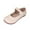 Beige, variant on Wensltd Soft Sole Mary Jane Shoes for Women Solid Color Casual Work Shoes Fashion Comfortable Flats