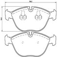thumbnail image 4 of Brembo Brake Pad P06019 FMSI Number D1115-7561; Low-Metallic; Set Of 4, 4 of 4