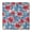 White-31, variant on Square Tablecloth with Elastic Edges 34 * 34 Inch Pioneer Waterproof Rose Repeat Table Cover Washable Indoor and Outdoor for Party Kitchen Dinner Banquet Patio Picnic