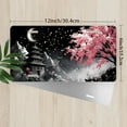 thumbnail image 2 of License Plate, Pagoda and Cherry Blossoms Decorative Front,Personalized Stainless Steel License Plate Cover For Men Women,12.2" X 6.2", 2 of 6