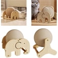 thumbnail image 3 of Interactive Cat Scratcher, Cat Scratching Post Design with Arch Bridge Balls-Stylish Cat Scratching Board, Natural Sisal Scratcher Ball, Fun and Engaging Scratching Post for and Exercise (1Pc), 3 of 7