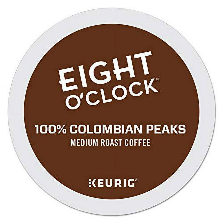 eight o'clock coffee colombian peaks keurig single-serve k-cup