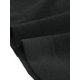 thumbnail image 5 of Camisas de punto de mujer de tallas grandes Agnes Orinda, de manga corta, cuello redondo, top casual negro 1X, 5 of 6