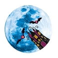 thumbnail image 2 of Wosthever Pegatina de pared decoración de Halloween Luna ventana calcomanía luminosa 3D papel tapiz autoadhesivo para decoración de fiesta en casa Kits de decoración para fiestas Casa embrujada, 2 of 6