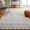 thumbnail image 2 of SAFAVIEH Natura Marquis Southwestern Area Rug, Black/Ivory, 6' x 6' Square, 2 of 9