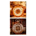thumbnail image 1 of Cuadros Decorativos Relojes de Bolsillo Set 2 piezas Joss Design 30x30, 1 of 2