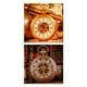 thumbnail image 1 of Cuadros Decorativos Relojes de Bolsillo Set 2 piezas Joss Design 30x30, 1 of 2