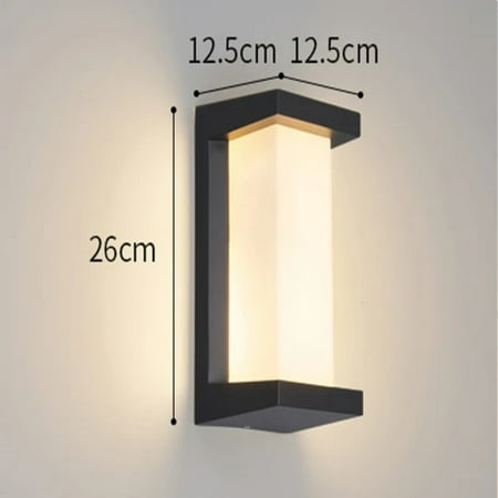 

XEJEANG Outdoor LED Wall Lamp IP65 Waterproof Suitable For Porch Corridor Balcony Courtyard Landscape Lighting Fixtures