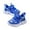 Blue, variant on Fozruso Girls Sneakers For Toddlers Light Up Walking Shoes Non Slip Comfortable Breathable Casual Outdoor Play Shoes For Age 1 6 Classic Sneakers,Sizes 5(12-18 Months)