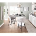 thumbnail image 4 of Braided Matisse Counter Height Stool from LumiSource, 4 of 8
