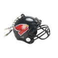 thumbnail image 4 of Llavero colgante para coche, Mini casco de fútbol, ​​regalo creativo, llavero de coche DIY para bolso, recuerdo de fiesta, bolso para fanáticos negro, 4 of 8
