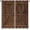 Rustic Barn Door-005, variant on Barn Wood Door Grommet Blackout Curtains for Boy Girl Bedroom, Western Country Farmhouse Retro Home Energy Efficient Light Filtering Window Curtain for Living Room, 42x63 inch