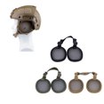 thumbnail image 4 of Steel Mesh Ear Muffs Protection Accessory with Elastic Strap Black, 4 of 5