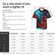 thumbnail image 5 of Balery Red And Blue Fire Camisas hawaianas de manga corta para hombre, camisas playeras de corte holgado, camisas de vacaciones con botones,Small, 5 of 7