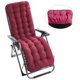 thumbnail image 3 of Muyoka Cojín para tumbona con funda para la cabeza y 6 líneas, portátil, para jardín, patio, cama acolchada gruesa, sillón reclinable y funda para asiento de silla para viajes, vacaciones, playa, inte Muyoka Hogar, 3 of 6